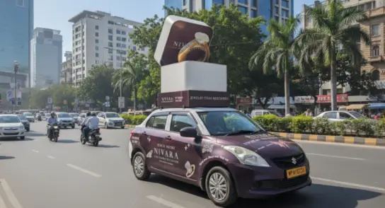 Transit Car Ad Mockup