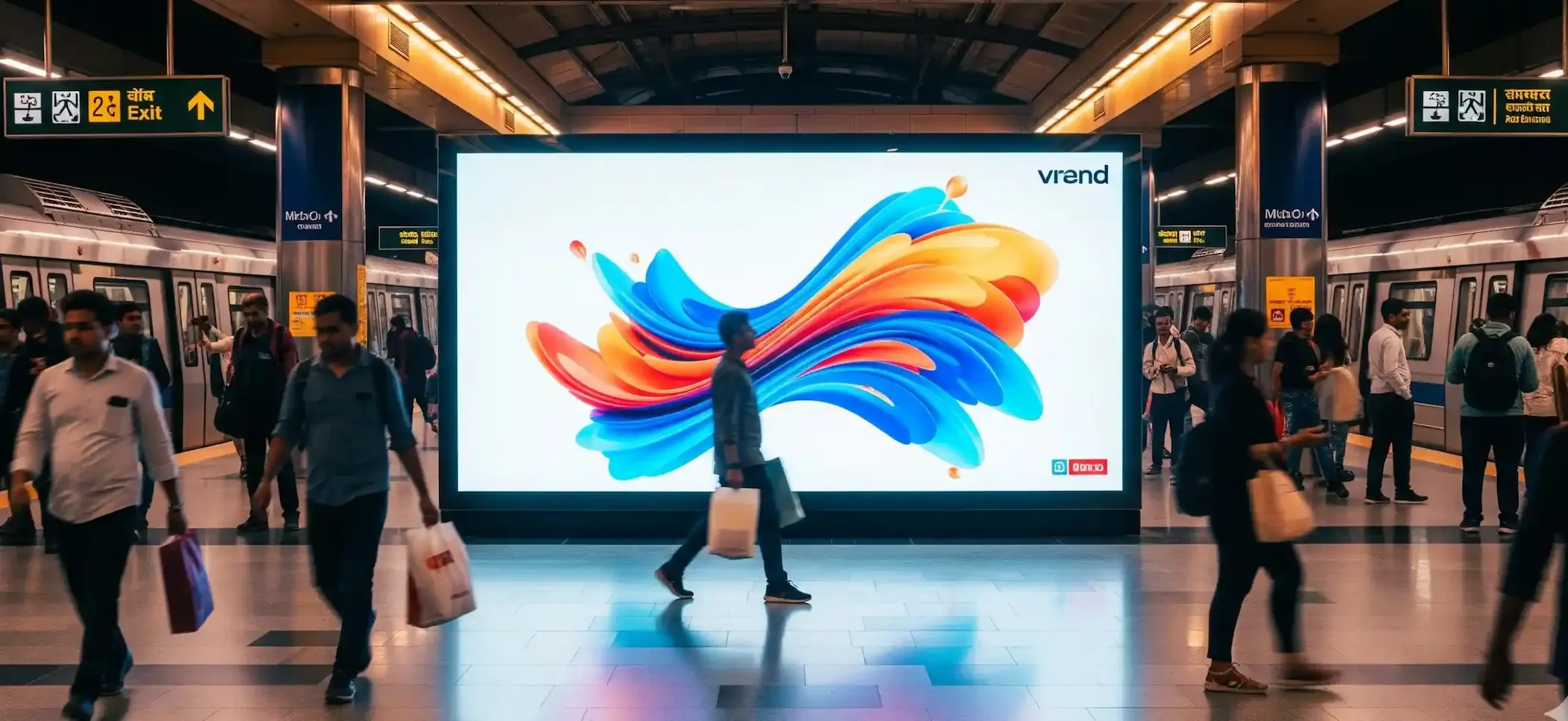 Digital OOH Advertisement