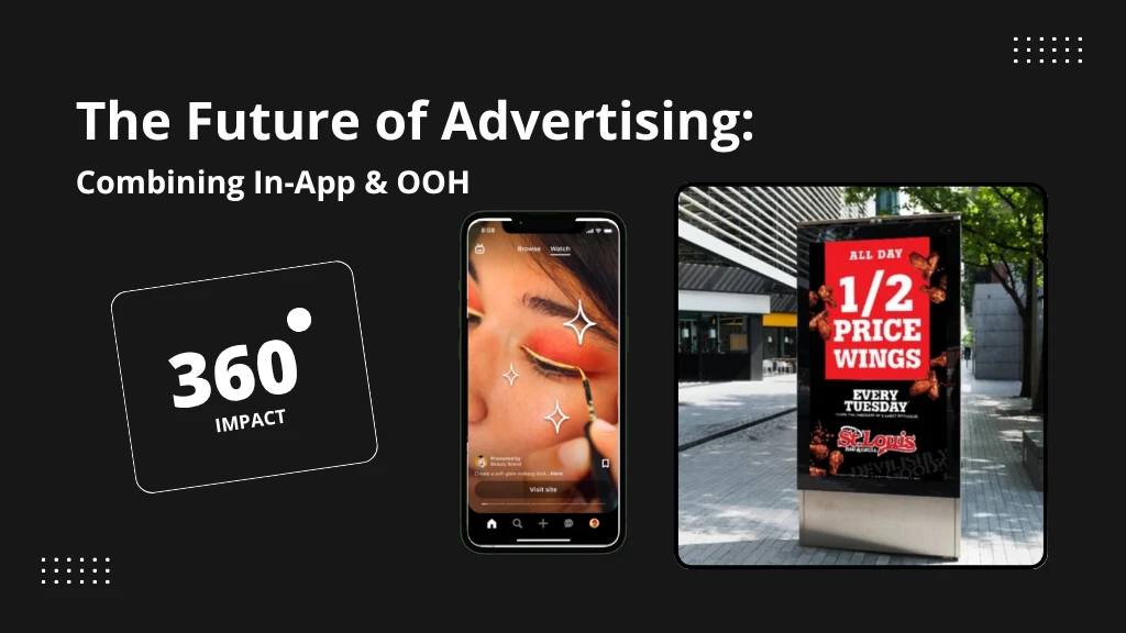 The Future of Advertising: Combining In-App and OOH for 360° Impact