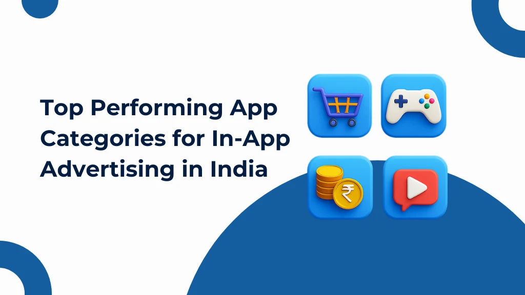 Top Performing App Categories for In-App Advertising in India