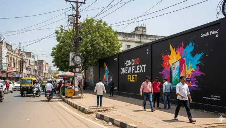 Advertising via Digital Wall Painting