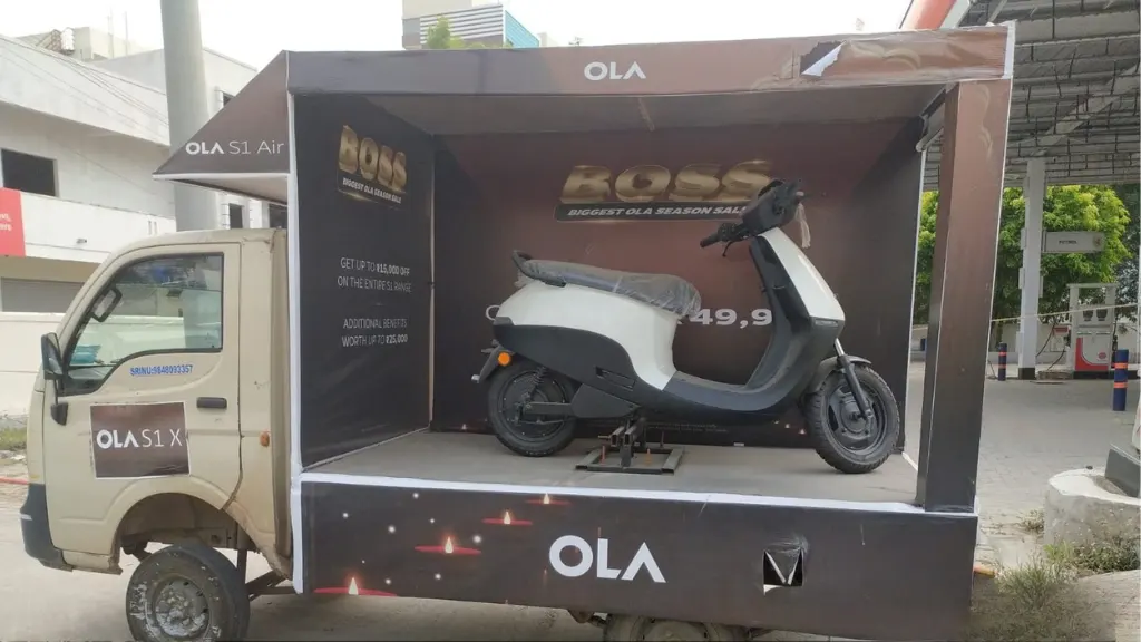 L-Shaped TATA Ace Branding