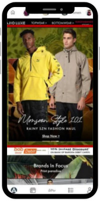 Ajio Banner Ads