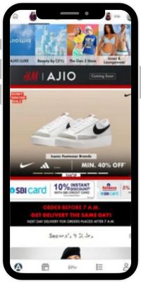 Ajio Display Ads