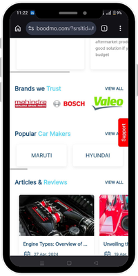 Boodmo Trust List Placement Ads