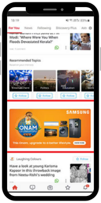 Dailyhunt Banner Ad
