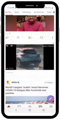 Dailyhunt Video Ad