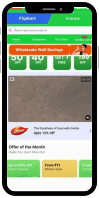 Flipkart Video Ads
