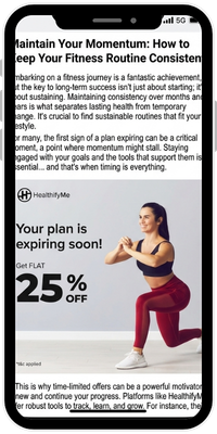 Healthyfy In-content blog ads