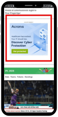 Indian Express Innovation Display Ad