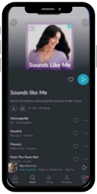 JioSaavn Content Rich ads