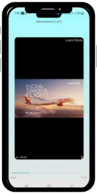 JioSaavn Video ads