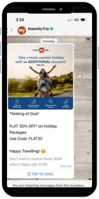 Makemytrip Email Ad