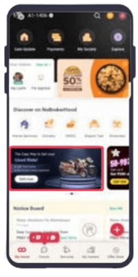 NoBroker Discover Banner Ads