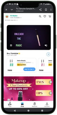 Smytten Video Banner Ads