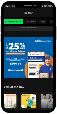 StepSetGo Reward Zone Ads