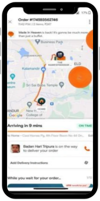 Swiggy Instamart Map Integration Ads
