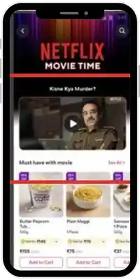 Zepto Video ad