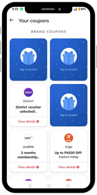 Zomato Scratch Card ad