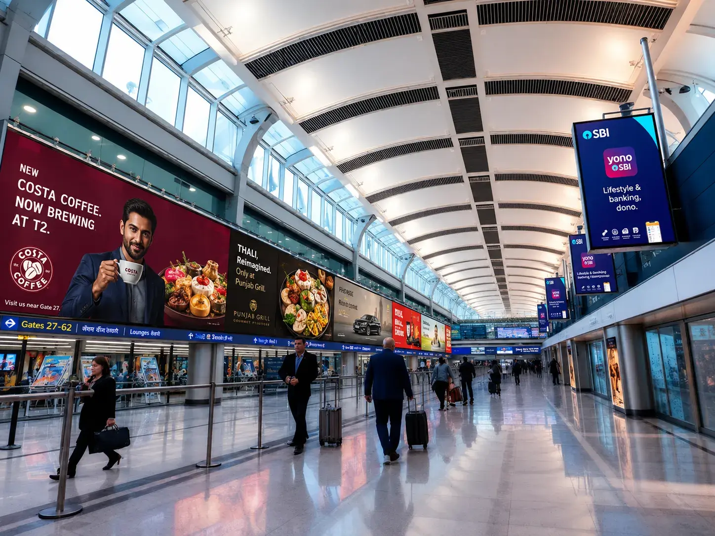 Airport Digital Advertising in Bangalore