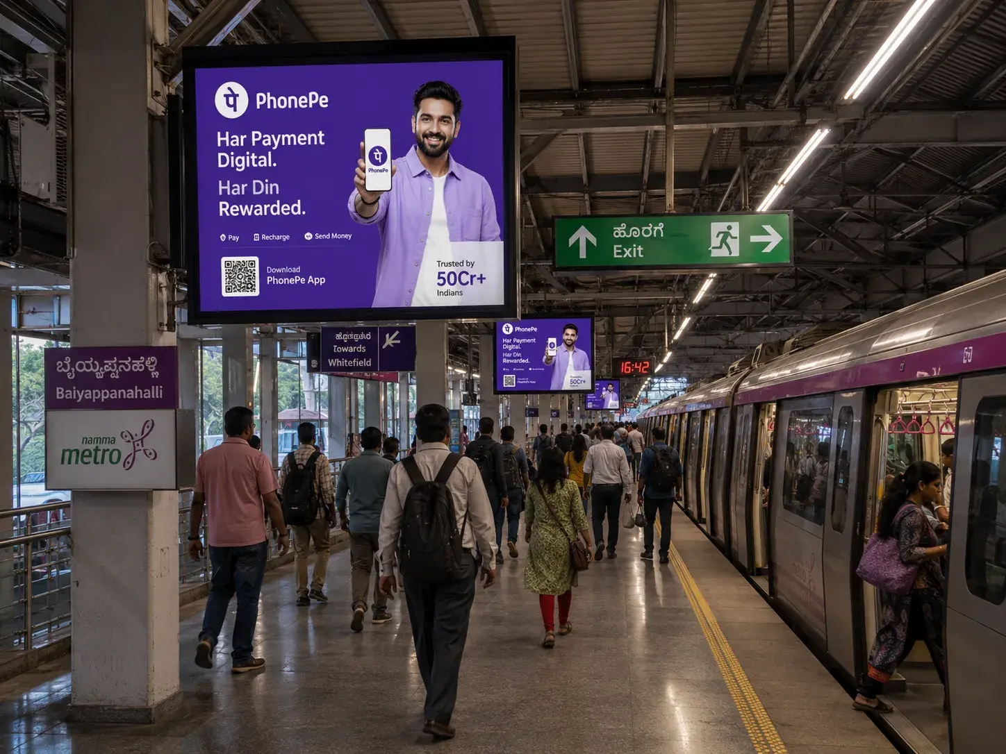 Metro Digital Advertising in Bangalore