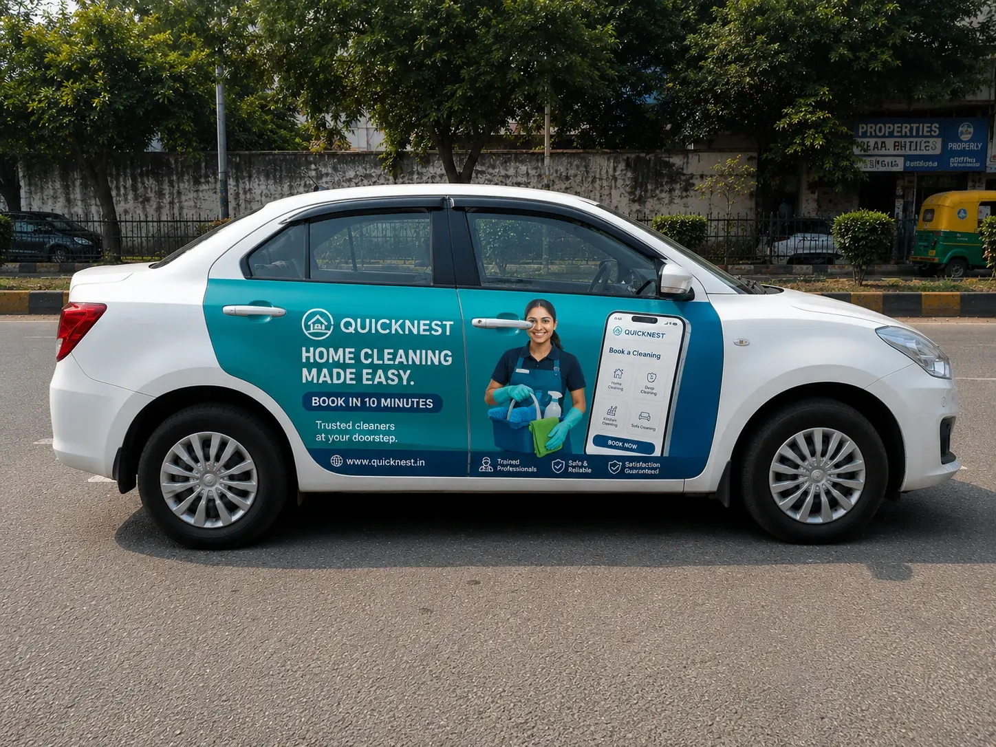 Side Panel Cab Branding in Ahmedabad
