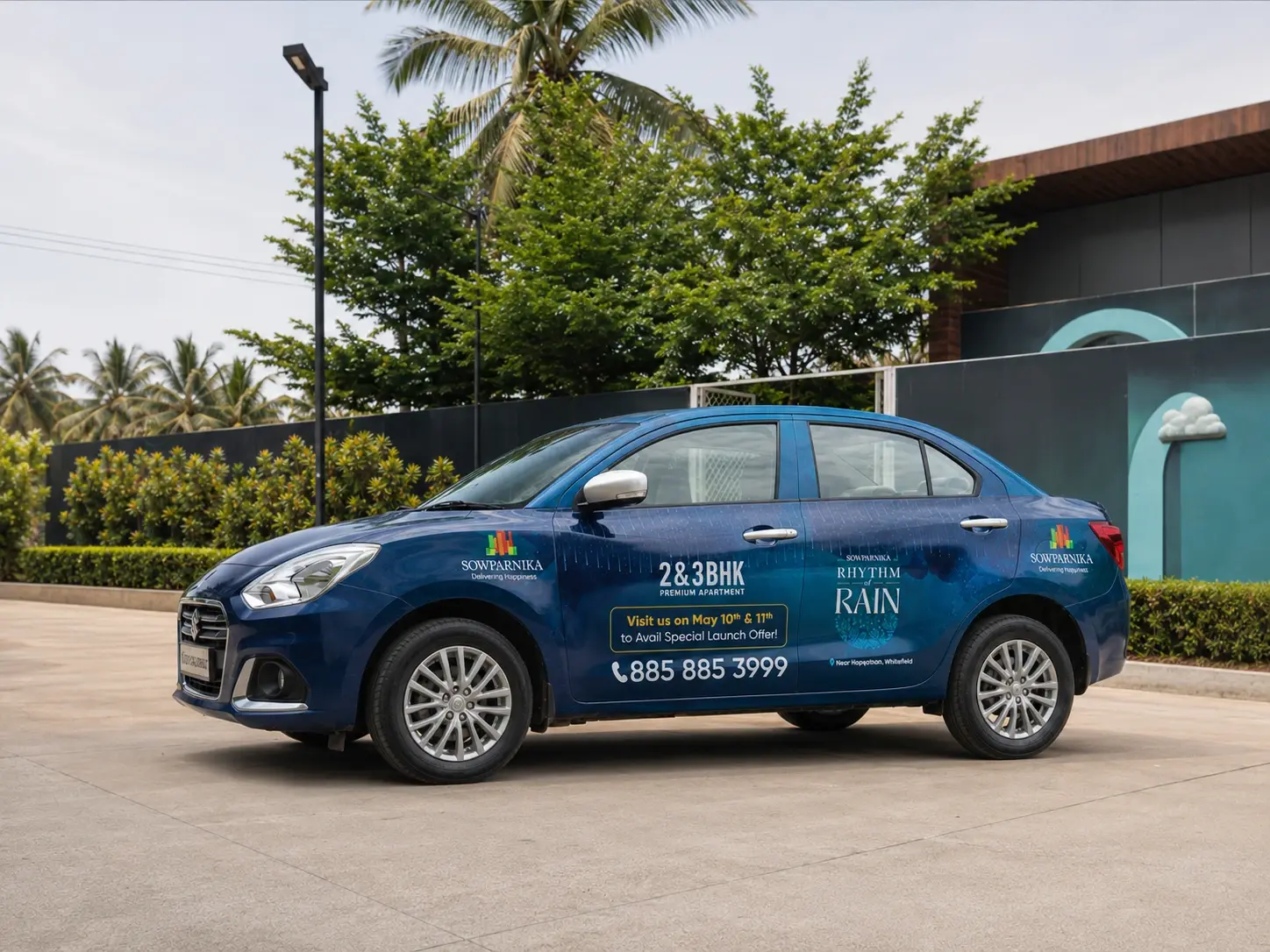 Full Wrap Cab Branding in Ahmedabad