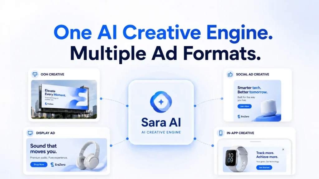 One AI Creative Engine for OOH, Social and Display Ads
