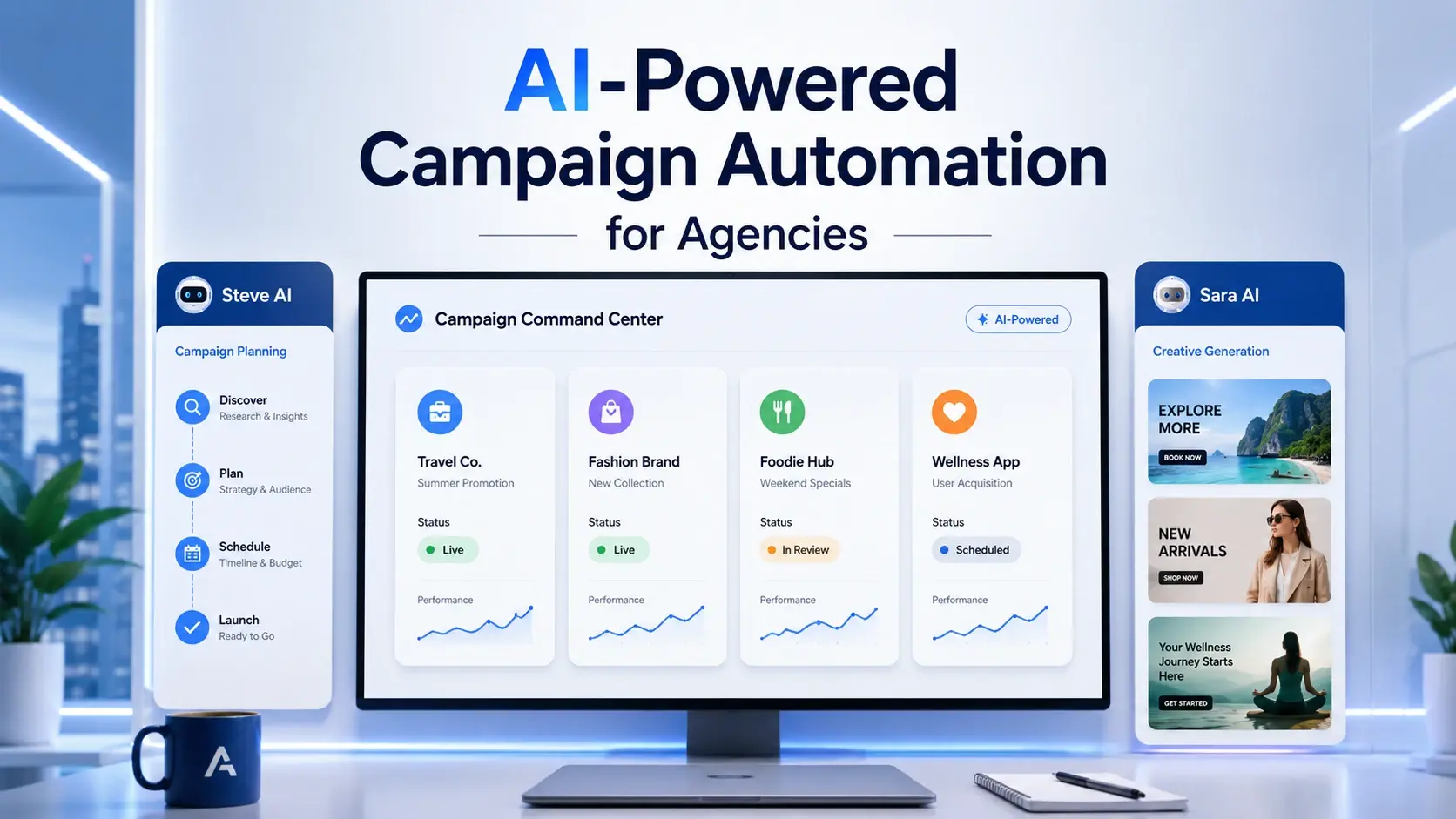 How Agencies Can Use AI to Manage Multiple Client Campaigns Faster