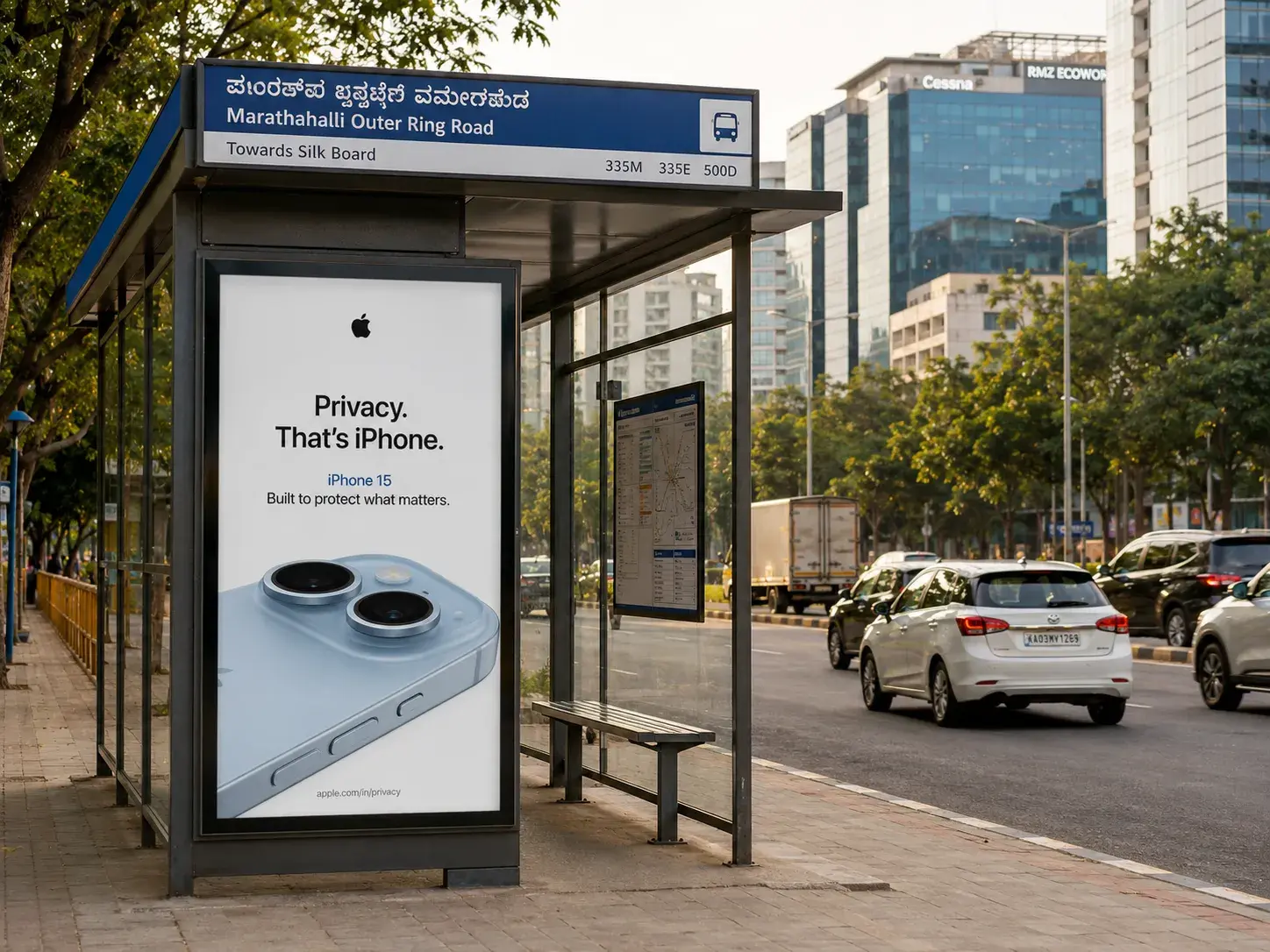Bus Shelter Ads in Bangalore