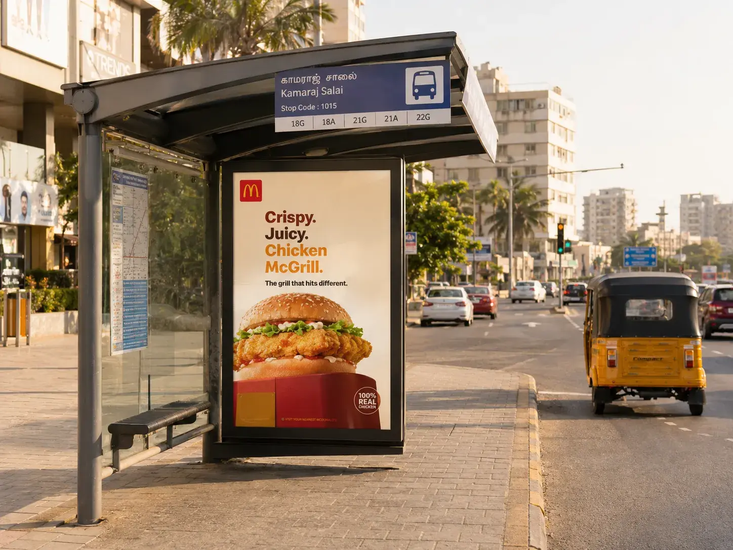 Bus Shelter Ads in Chennai