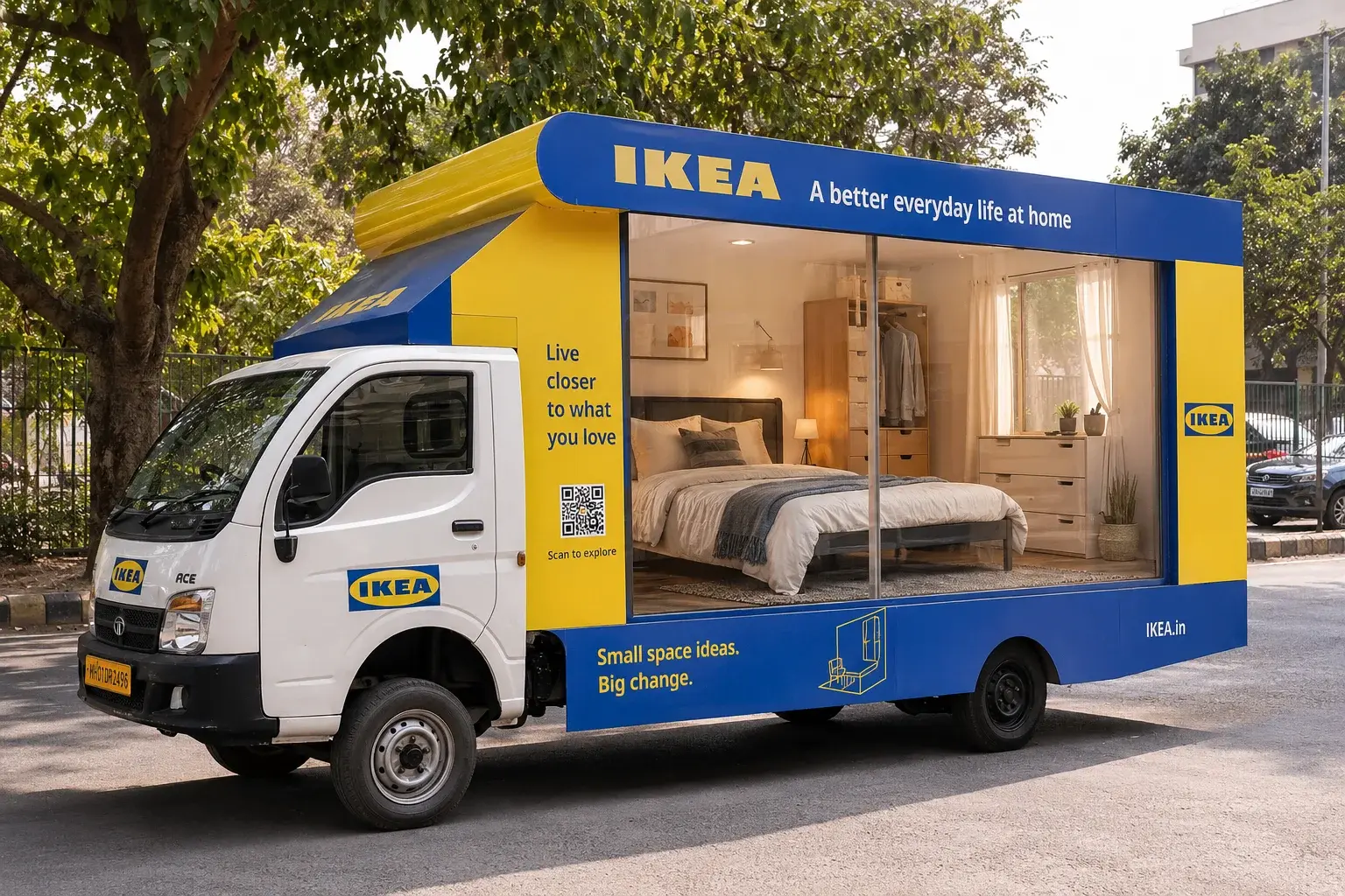 Inside Van Branding in Delhi