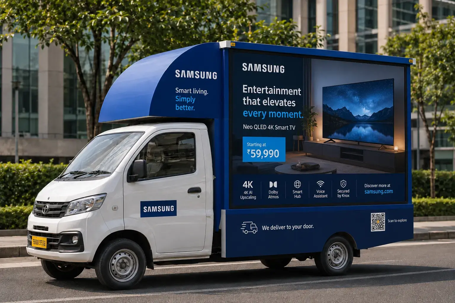 LED / Digital Display Van in Delhi