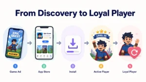 Mobile game user-acquisition