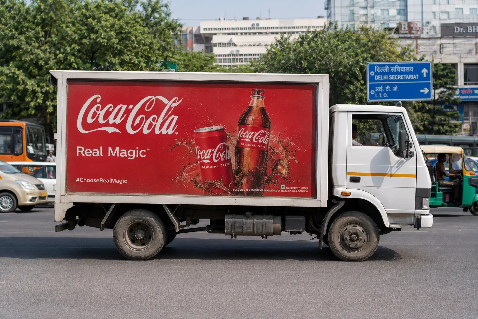 Side Panel Truck Branding in Delhi