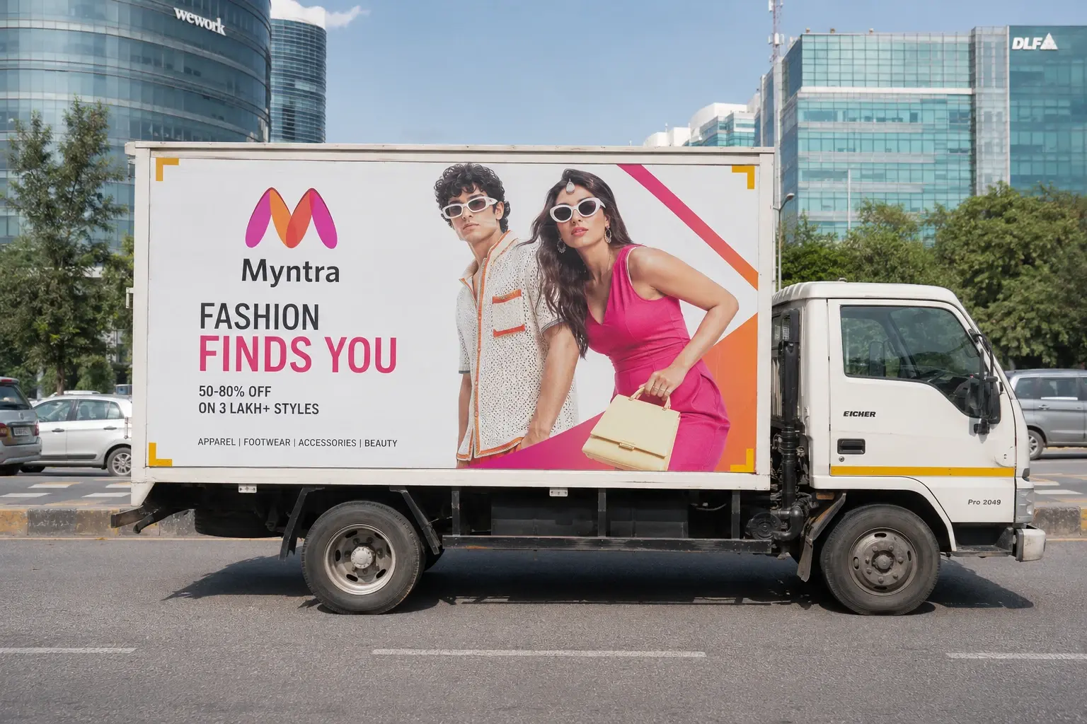 Side Panel Truck Branding in Gurgaon