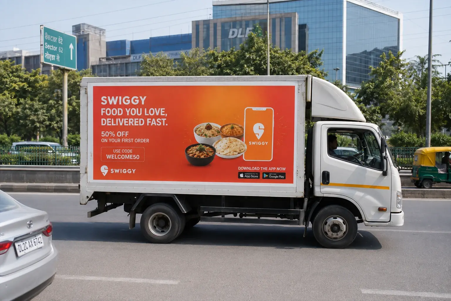 Side Panel Truck Branding in Noida