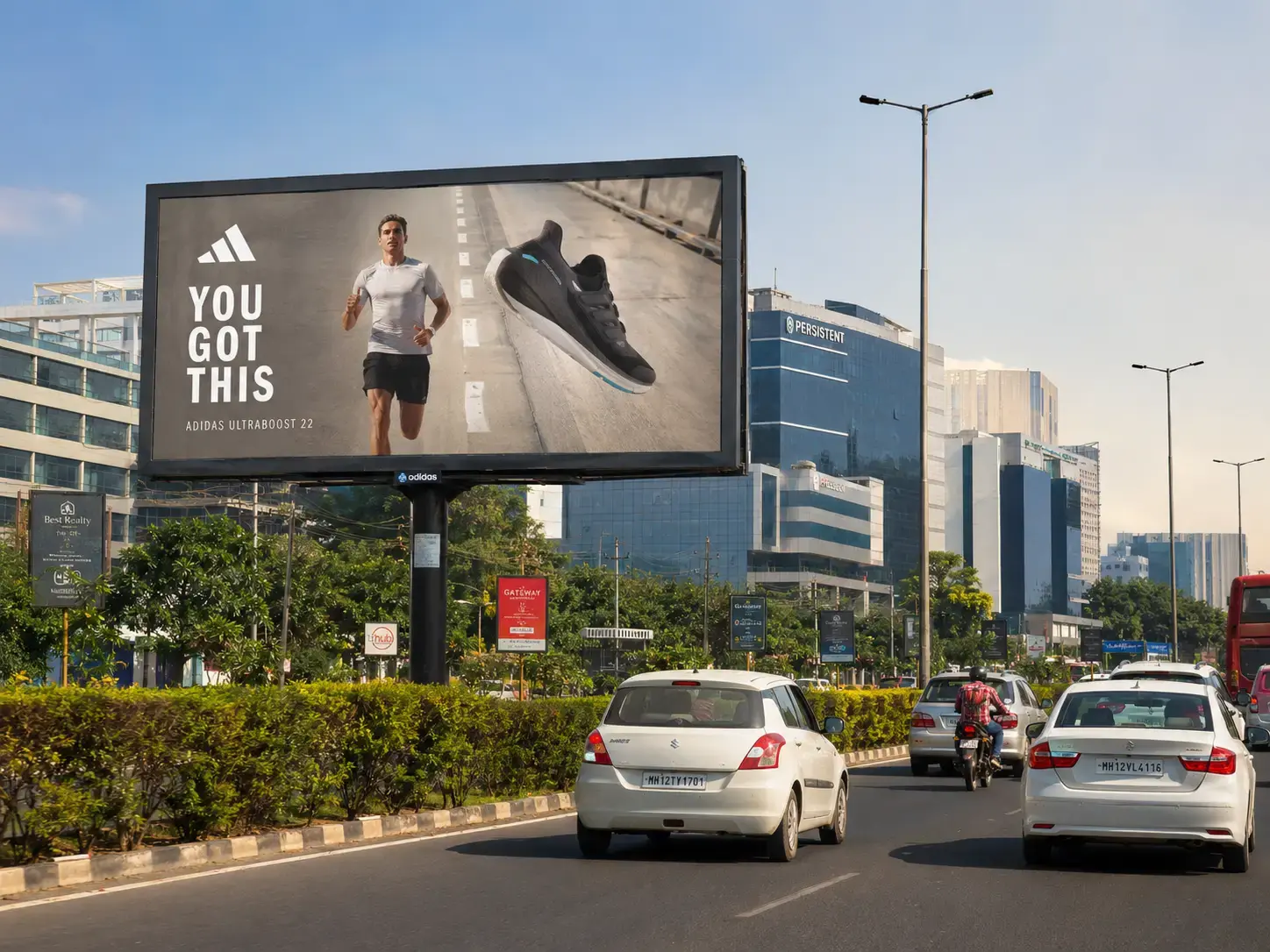 Advertising on hoarding in Pune