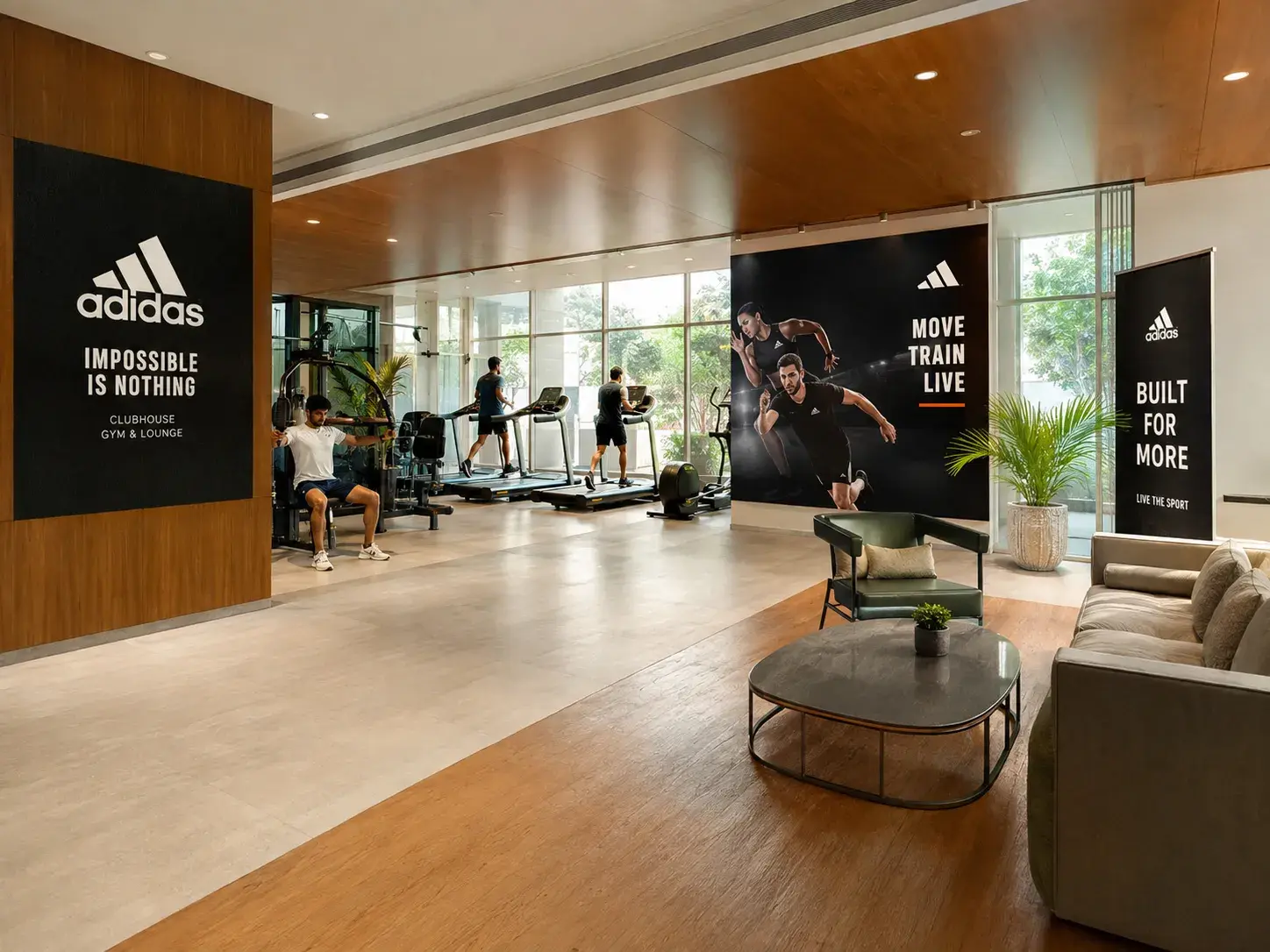 Clubhouse and Amenity Area Branding - residential society advertising in Mumbai