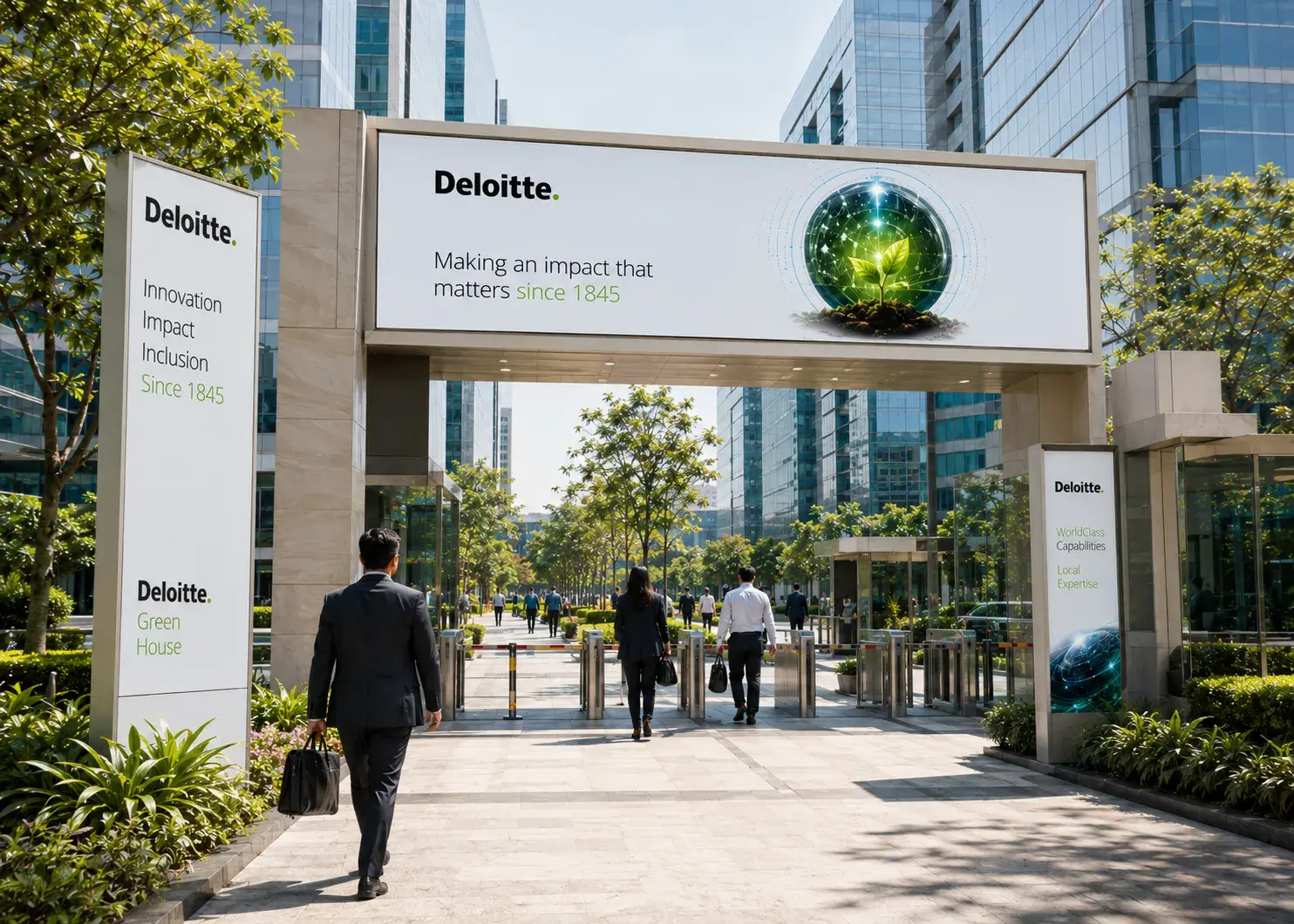 Corporate Park Advertising in Gurgaon