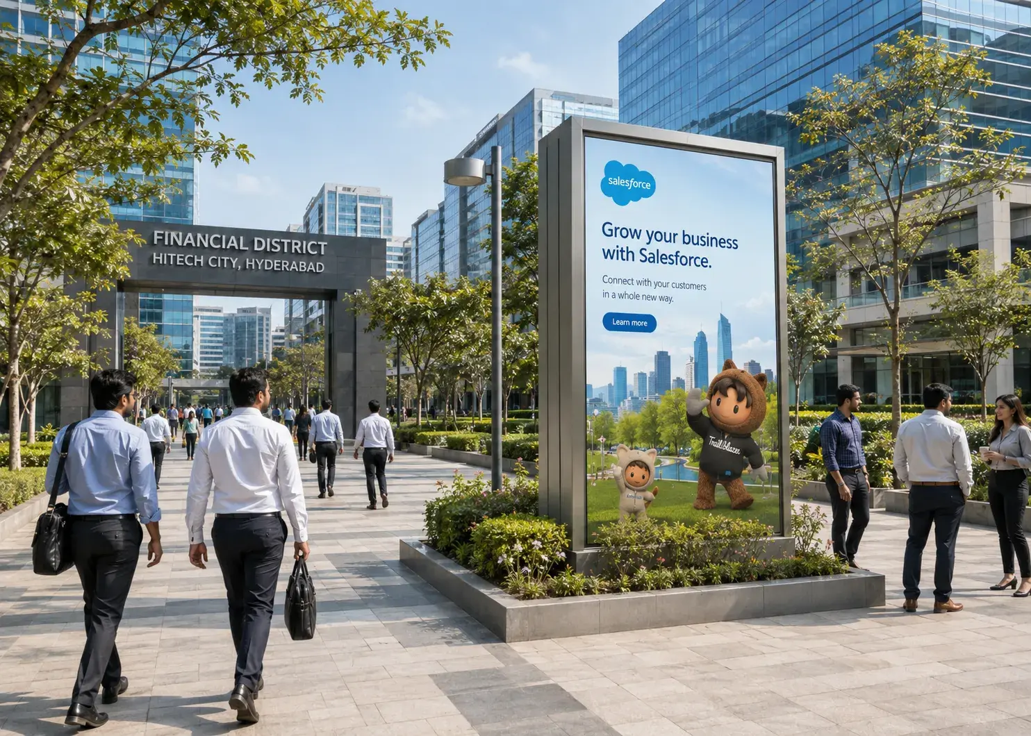 Corporate Park Advertising in Hyderabad