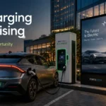EV Charging Station Advertising: A New DOOH Opportunity for Premium Audiences