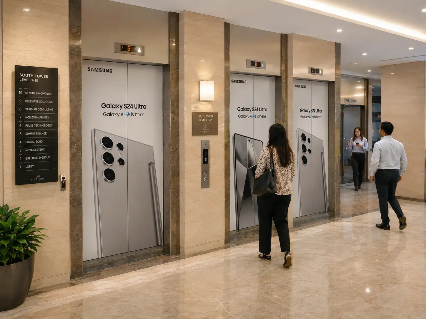 Lift & Elevator Branding - corporate park advertising in Gurgaon