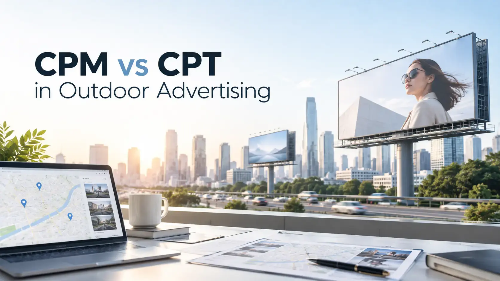 CPM vs CPT in Outdoor Advertising: What’s the Difference