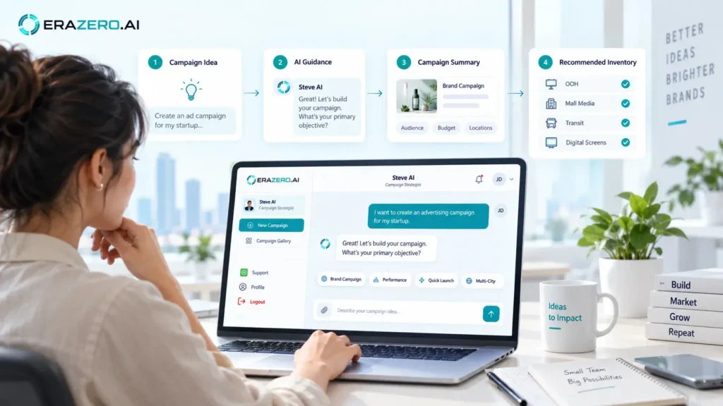 How Steve AI Helps Startups Launch Professional Ad Campaigns Without Big Teams