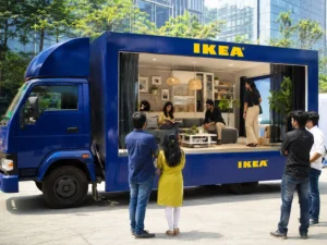 IKEA experiential truck branding