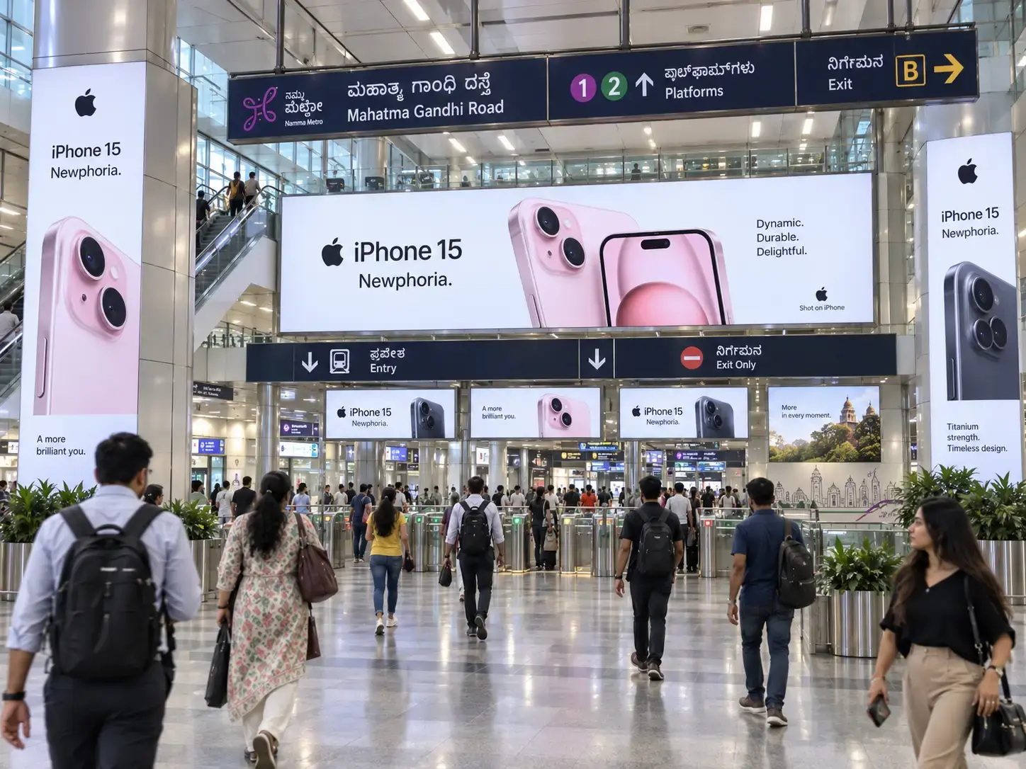 Metro Station Advertising in Bangalore