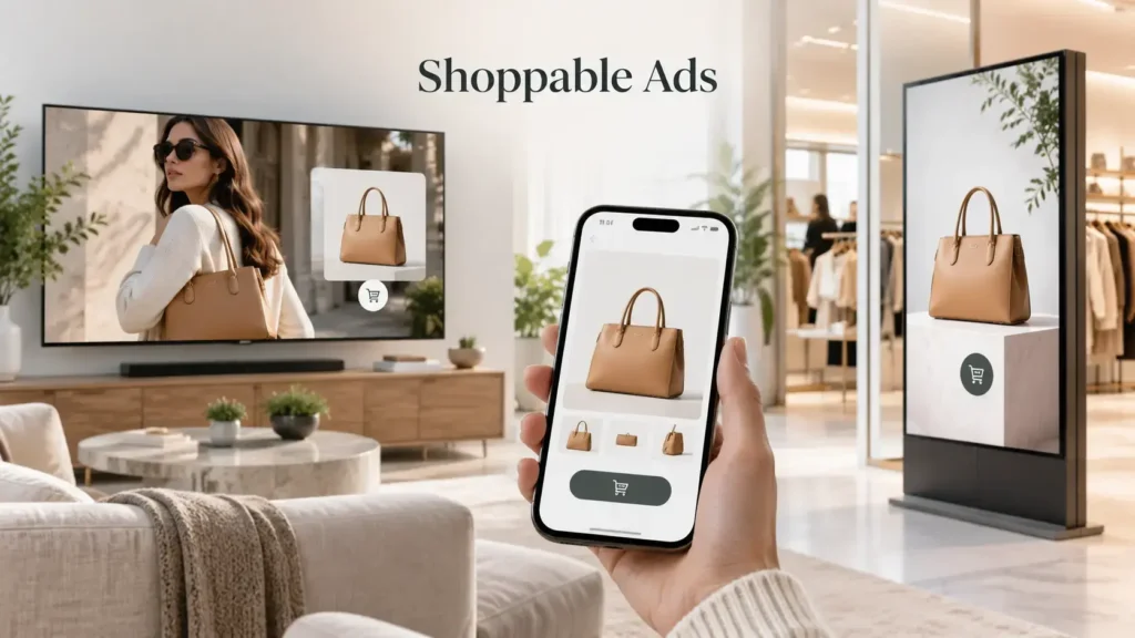 Shoppable Ads Across CTV, Mobile and Retail Screens: What Brands Need to Know